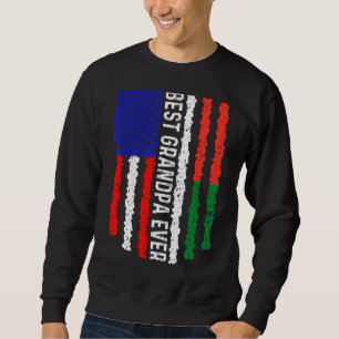 Sweatshirt Drapeau américain Madagascar Drapeau meilleur gran