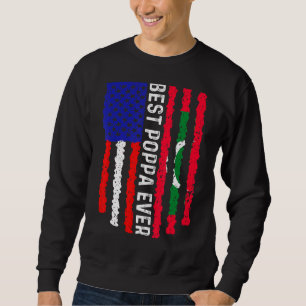 Sweatshirt Drapeau américain Maldives Drapeau Meilleure famil