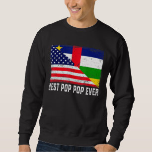 Sweatshirt Drapeau américain République Centrafricaine Drapea