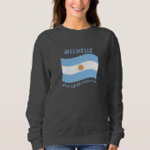 Sweatshirt Drapeau Argentine (Devant)
