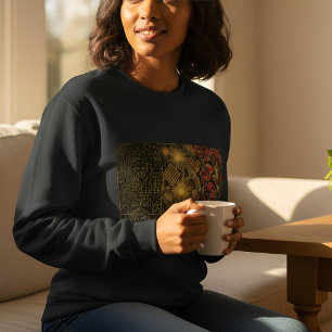 Sweatshirt Drapeau Art Déco du patrimoine Autriche Classi