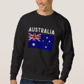 Sweatshirt Drapeau australien (Devant)