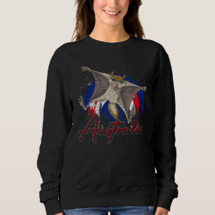 Sweatshirt Drapeau australien Glider sucre Aussie Animal Aust