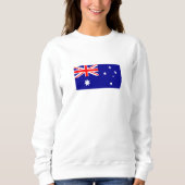Sweatshirt Drapeau australien patriotique (Devant)
