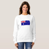Sweatshirt Drapeau australien patriotique (Devant entier)