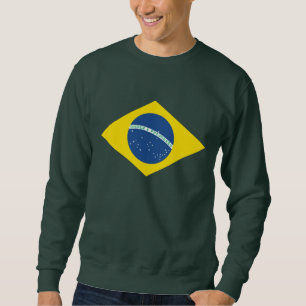 Sweatshirt Drapeau Brasil