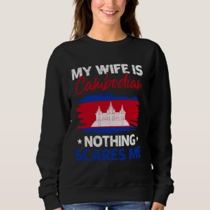 Sweatshirt Drapeau cambodgien 6