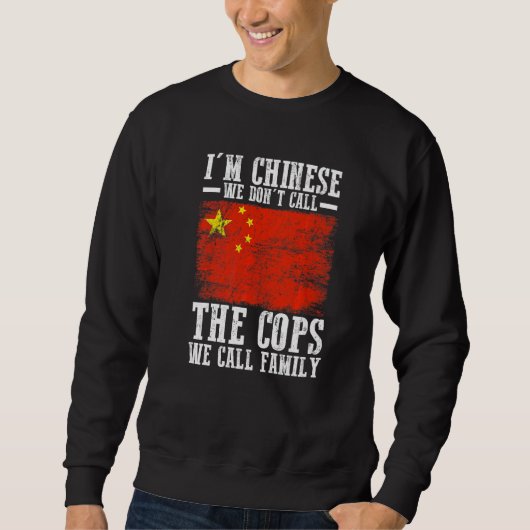 Sweatshirt Drapeau chinois (Devant)