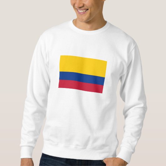 Sweatshirt Drapeau Colombie (Devant)