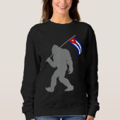 Sweatshirt Drapeau cubain sur Cuba (Devant)