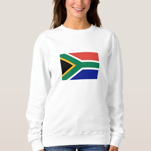 Sweatshirt Drapeau d'Afrique du Sud (Devant)