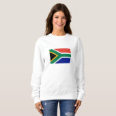 Sweatshirt Drapeau d'Afrique du Sud (Devant entier)