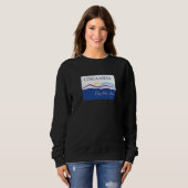 Sweatshirt Drapeau de Costa Mesa Californie   (Devant entier)