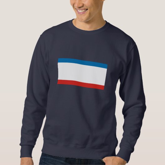 Sweatshirt Drapeau de Crimée (Devant)