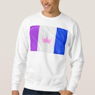 Sweatshirt Drapeau de fierté de la culture drag de SlipperyJo