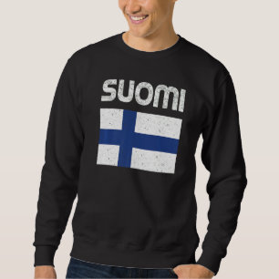 Sweatshirt Drapeau de fierté finlandais Suomi pour hommes et 