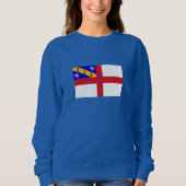 Sweatshirt Drapeau de Herm (Devant)