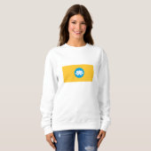 Sweatshirt Drapeau de Kalmoukie (Devant entier)