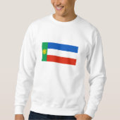 Sweatshirt Drapeau de Khakassie (Devant)