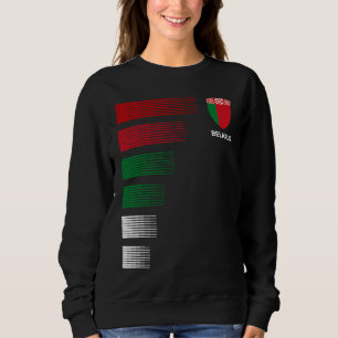 Sweatshirt Drapeau de la Biélorussie Emblème Patriotique Biél