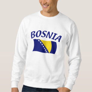 Sweatshirt Drapeau de la Bosnie