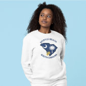 Sweatshirt Drapeau de la Caroline du Sud Fleur de l'État Jess