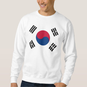 Sweatshirt Drapeau de la Corée du Sud
