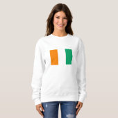 Sweatshirt Drapeau de la Côte d'Ivoire (Devant entier)
