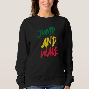 Sweatshirt Drapeau de la Dominique Caraïbes Ouest Indien