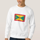 Sweatshirt Drapeau de la Grenade (Devant)