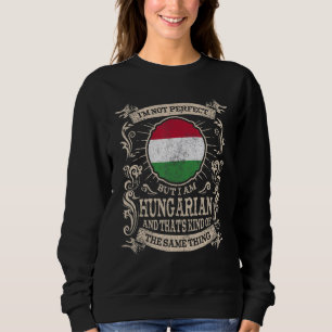 Sweatshirt Drapeau de la Hongrie Fiers Hongrois Hommes & Femm