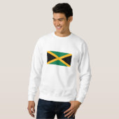 Sweatshirt Drapeau de la Jamaïque (Devant entier)
