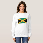 Sweatshirt Drapeau de la Jamaïque (Devant entier)