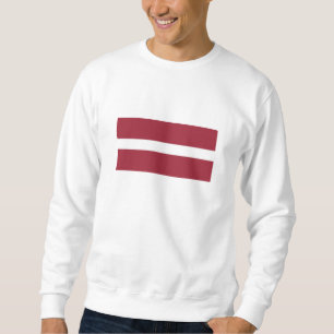 Sweatshirt Drapeau de la Lettonie