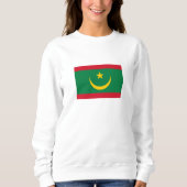 Sweatshirt Drapeau de la Mauritanie (Devant)