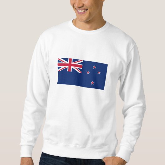 Sweatshirt Drapeau de la Nouvelle-Zélande (Devant)