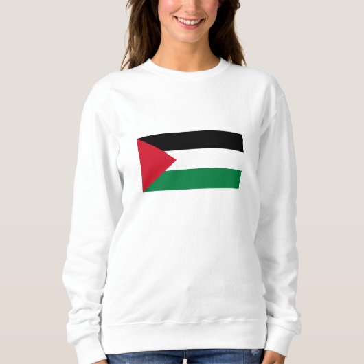 Sweatshirt Drapeau de la Palestine (Devant)