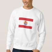 Sweatshirt Drapeau de la Polynésie française (Devant)