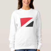 Sweatshirt Drapeau de la Principauté de Sealand (Devant)