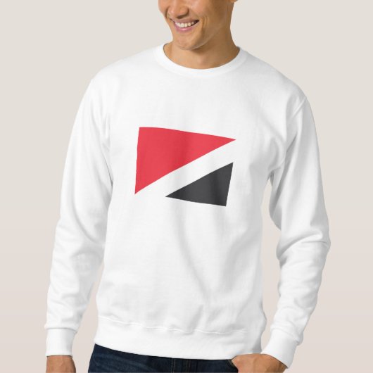 Sweatshirt Drapeau de la Principauté de Sealand (Devant)