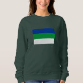 Sweatshirt Drapeau de la République de Komi (Devant)