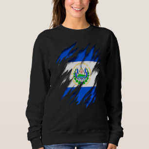 Sweatshirt Drapeau de la République d'El Salvador