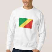 Sweatshirt Drapeau de la République du Congo (Devant)