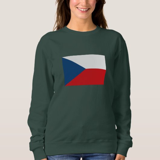 Sweatshirt Drapeau de la République tchèque (Devant)