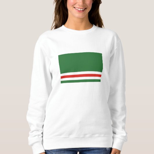 Sweatshirt Drapeau de la République tchétchène d'Ichkeria (Devant)