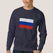 Sweatshirt Drapeau de la Russie (Devant)