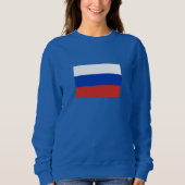 Sweatshirt Drapeau de la Russie (Devant)