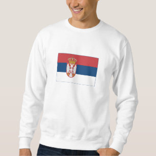 Sweatshirt Drapeau de la Serbie