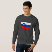 Sweatshirt Drapeau de la Slovénie (Devant entier)