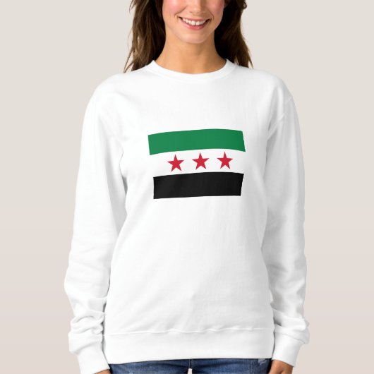 Sweatshirt Drapeau de la Syrie (Devant)